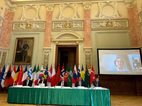 IOTA Executive Secretary at the International Professional and Academic Conference of the NTCA and NUPS