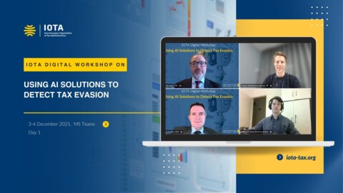 IOTA  Digital Workshop on Using AI Solutions to Detect Tax Evasion