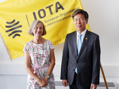 Commissioner of NTS Korea Visits IOTA Secretariat in Budapest