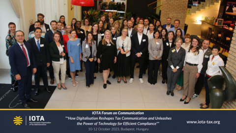 IOTA Forum on Communication "How Digitalisation Reshapes Tax Communication and Unleashes the Power of Technology for Efficient Compliance"