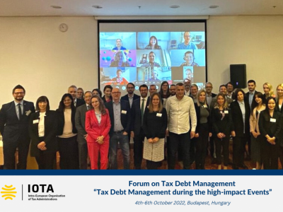 IOTA Forum on Tax Debt Management “Tax Debt Management during the high-impact Events”
