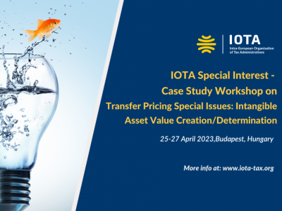 IOTA Special Interest - Case Study Workshop on “Transfer Pricing Special Issues: Intangible Asset Value Creation/Determination”