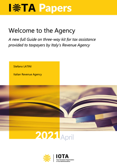 Welcome to the Agency - A New Full Guide on Three-Way Kit For Tax Assistance Provided to Taxpayers By Italy's Revenue Agency
