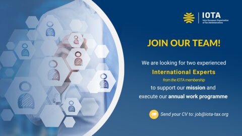 Job Openings at IOTA for Seconded Tax Officials from Member Administrations