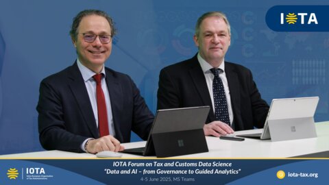 IOTA Forum on Tax and Customs Data Science  “Data and AI – from Governance to Guided Analytics”