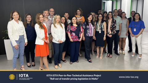 IOTA Peer-to-Peer Technical Assistance Project “Roll-out of transfer pricing legislation in Malta”