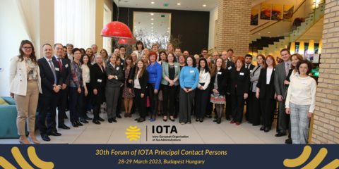 30th Forum of IOTA Principal Contact Persons