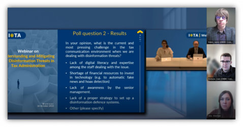 Webinar on Understanding and Mitigating the Disinformation Threats in Tax Administration