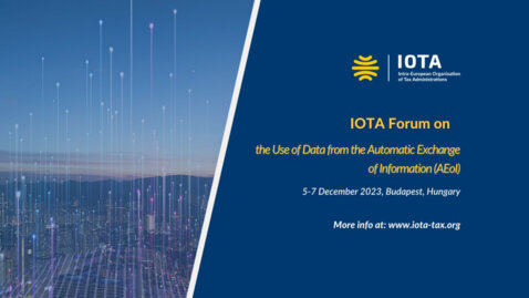 IOTA Forum on the Use of Data from the Automatic Exchange of Information (AEoI)