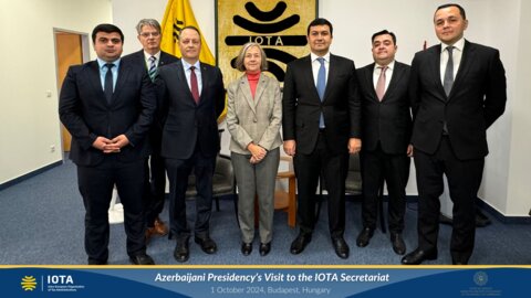 Azerbaijani Presidency Visits the IOTA Secretariat