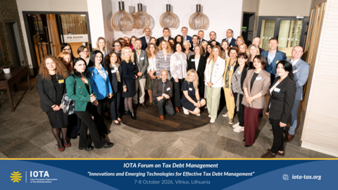 IOTA Forum on Tax Debt Management  “Innovations and Emerging Technologies for Effective Tax Debt Management”