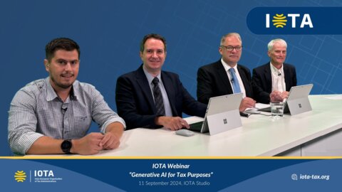 IOTA Webinar on “Generative AI for Tax Purposes”