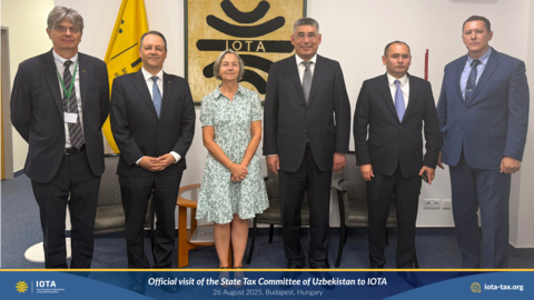 Representatives of the State Tax Committee of Uzbekistan paid an official visit to IOTA