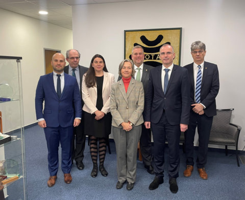Hungarian Presidency Visits IOTA Secretariat