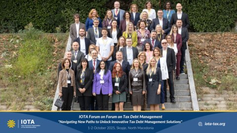 IOTA Forum on Tax Debt Management "Navigating New Paths to Unlock Innovative Tax Debt Management Solutions"