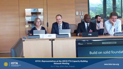 IOTA’s Representatives at the OECD FTA Capacity Building Network Meeting
