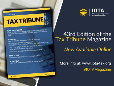 The Latest Edition of the IOTA Tax Tribune Magazine is Now Available Online
